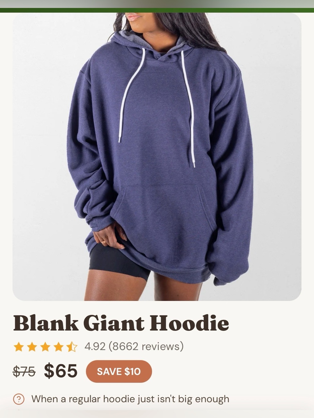 ‘Giant Hoodie’ Brand HUGE Hoodie - Picture 7 of 7